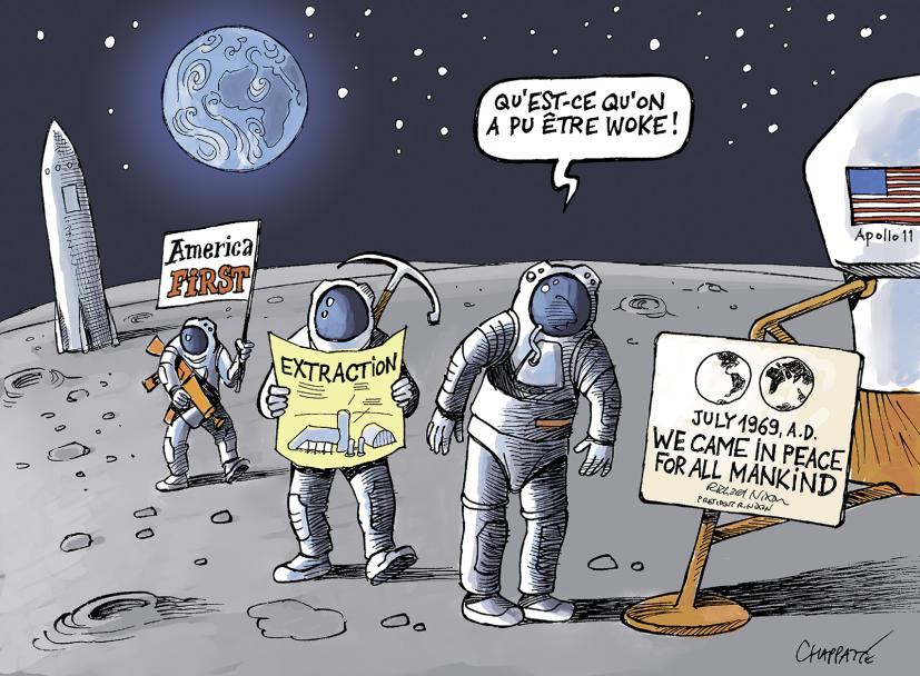 Les États-Unis de retour sur la lune