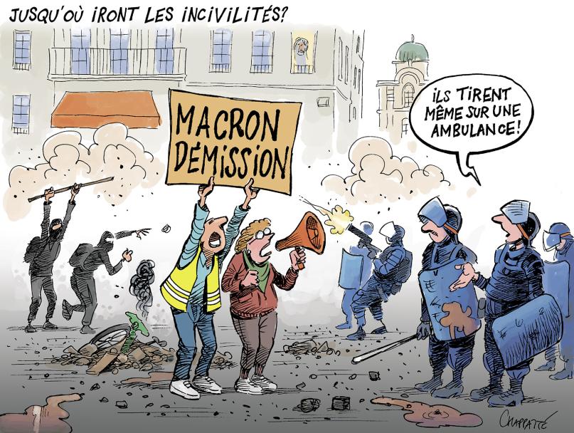 La France en colère