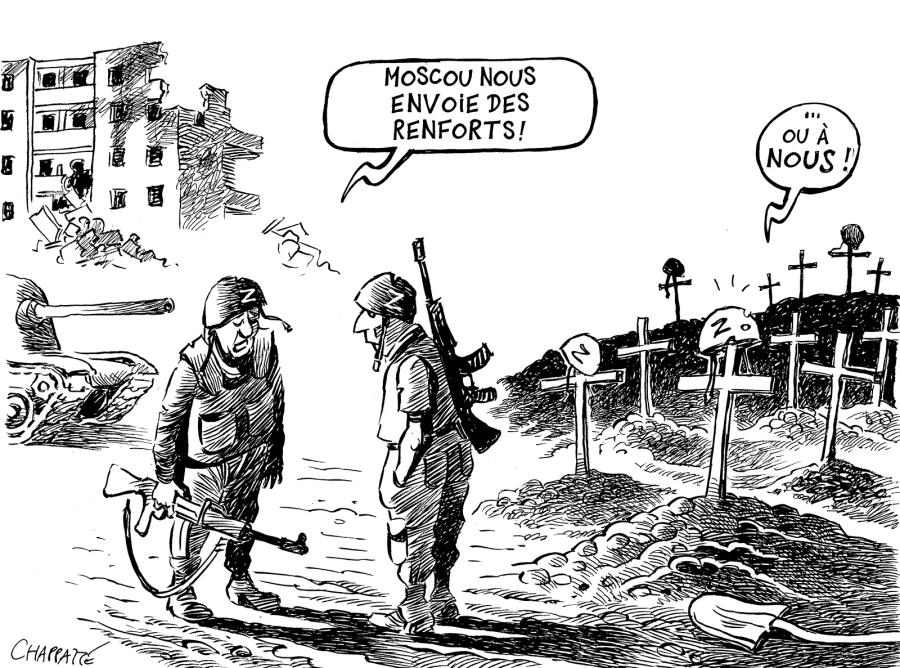 Renforts russes pour l'Ukraine Renforts russes pour l'Ukraine