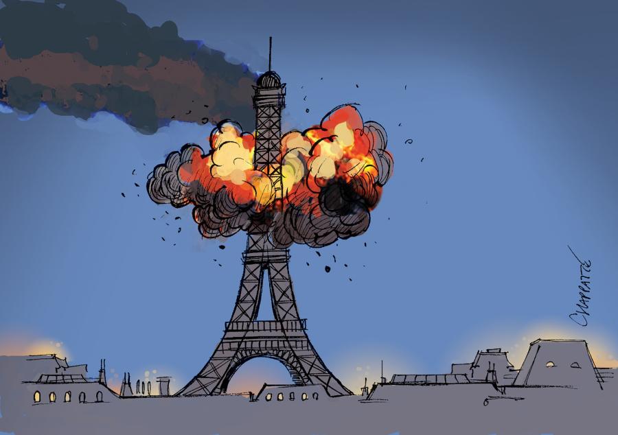 Paris attaquée Paris attaquée