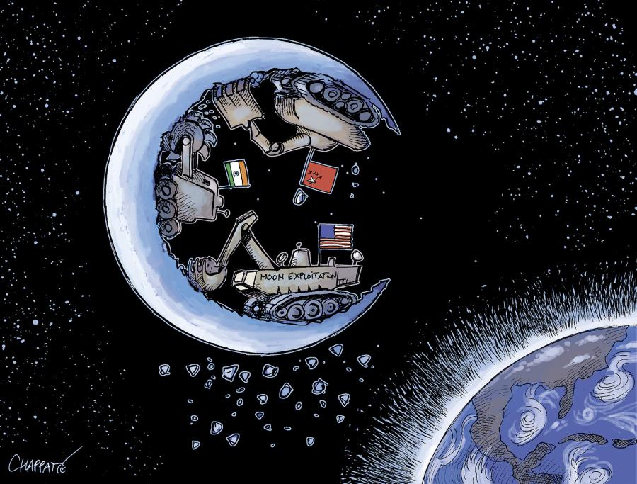 Course à l'exploitation lunaire Course à l'exploitation lunaire