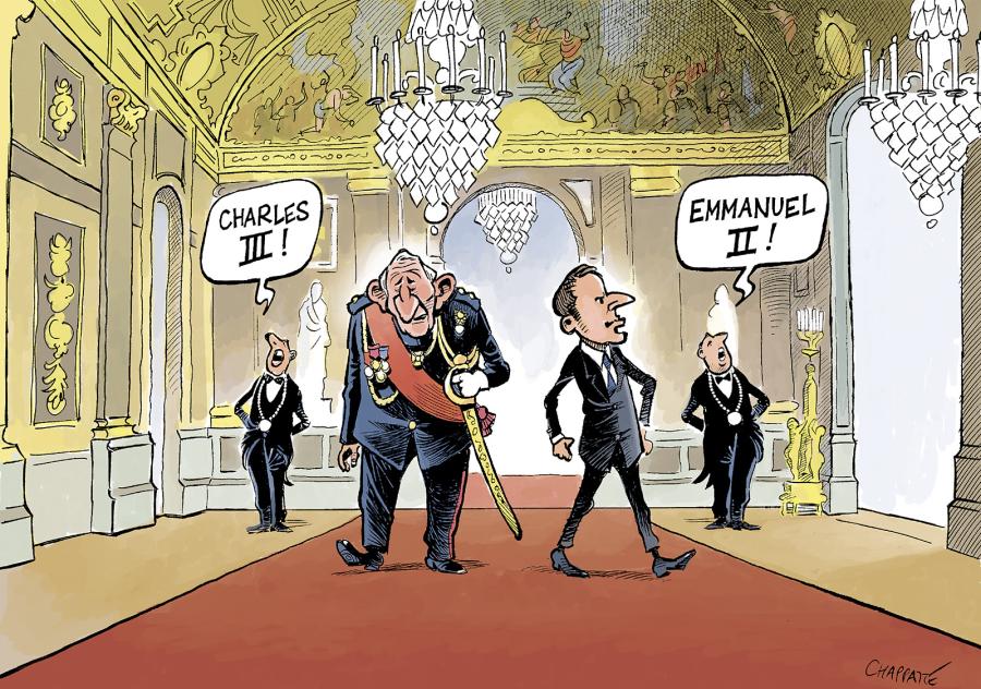 King Charles in Versailles 