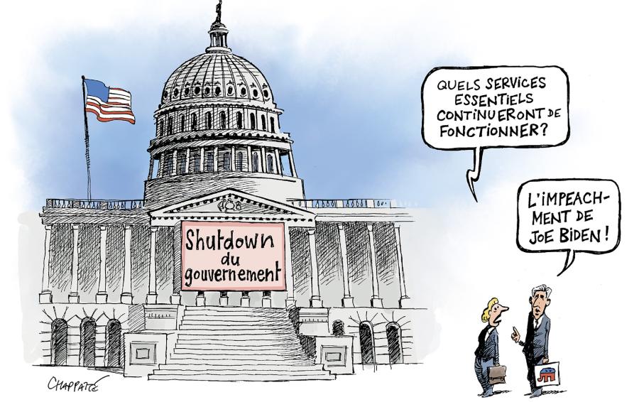 Shutdown du gouvernement américain Shutdown du gouvernement américain