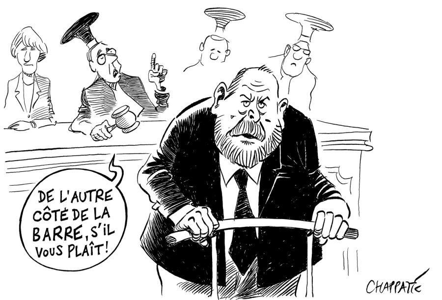 Le garde des sceaux devant la justice 