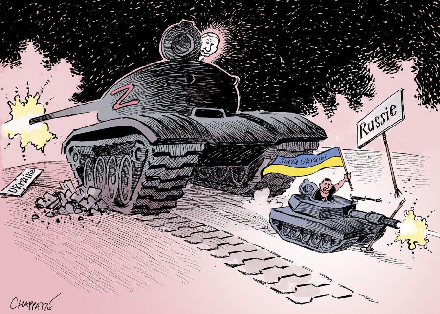 Offensive ukrainienne en Russie 