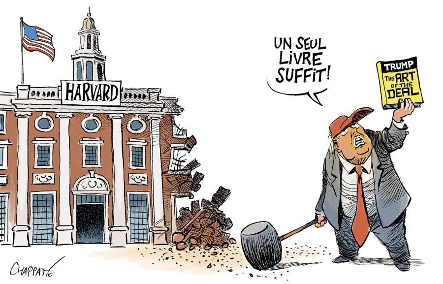 Harvard attaquée Harvard attaquée
