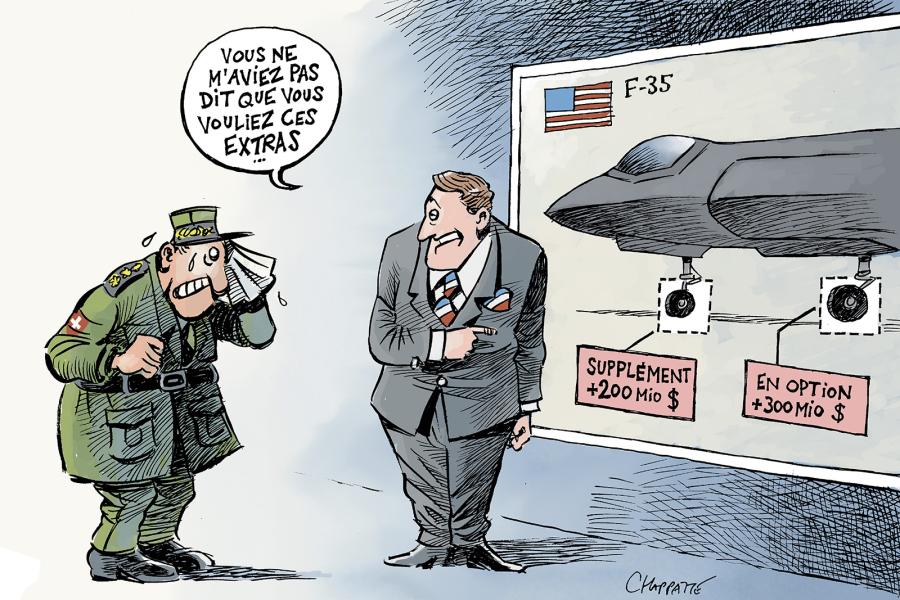 Le surcoût astronomique du F-35 Le surcoût astronomique du F-35
