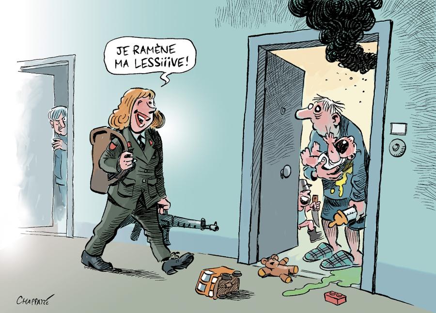 Service obligatoire pour les femmes? 