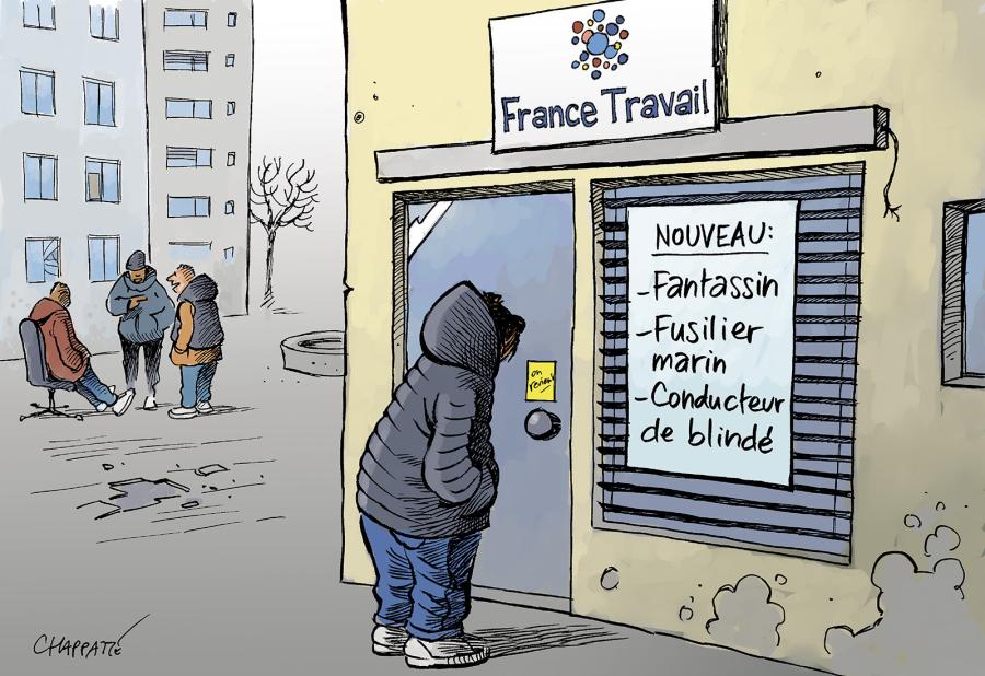 La France réintroduit le service militaire 