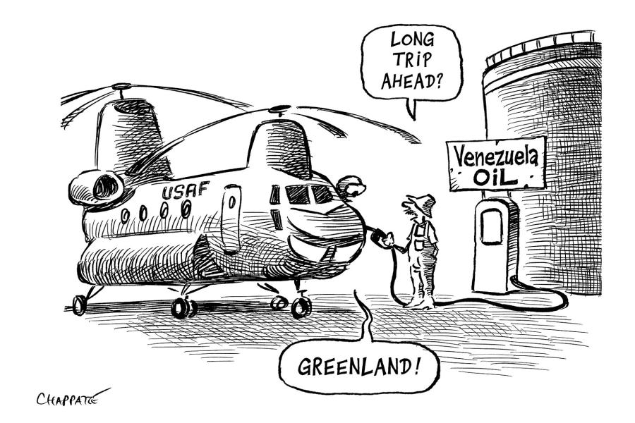 Fuel stop in Caracas 