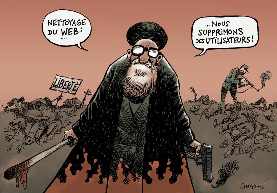 Internet coupé: l’Iran tue en silence 