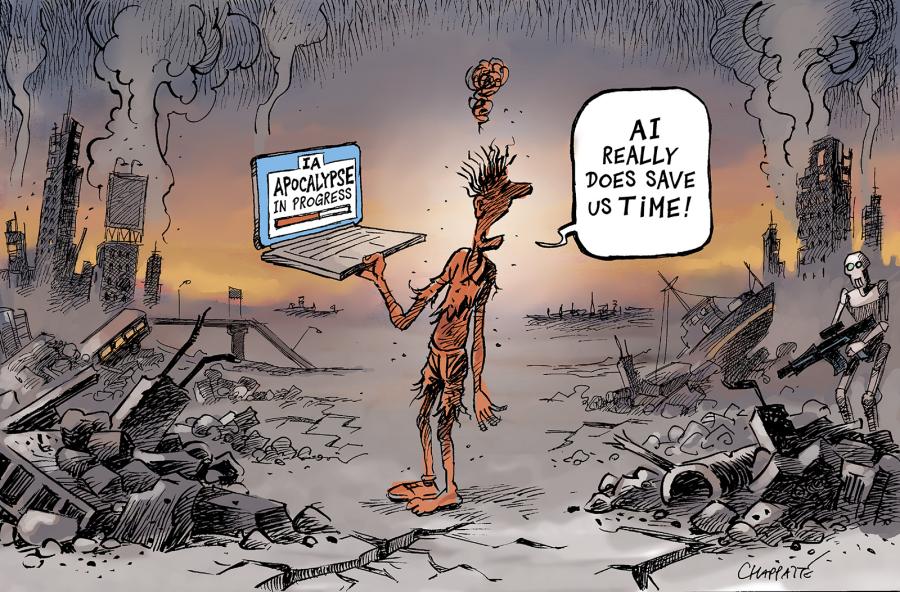 The end of the world caused by AI? 