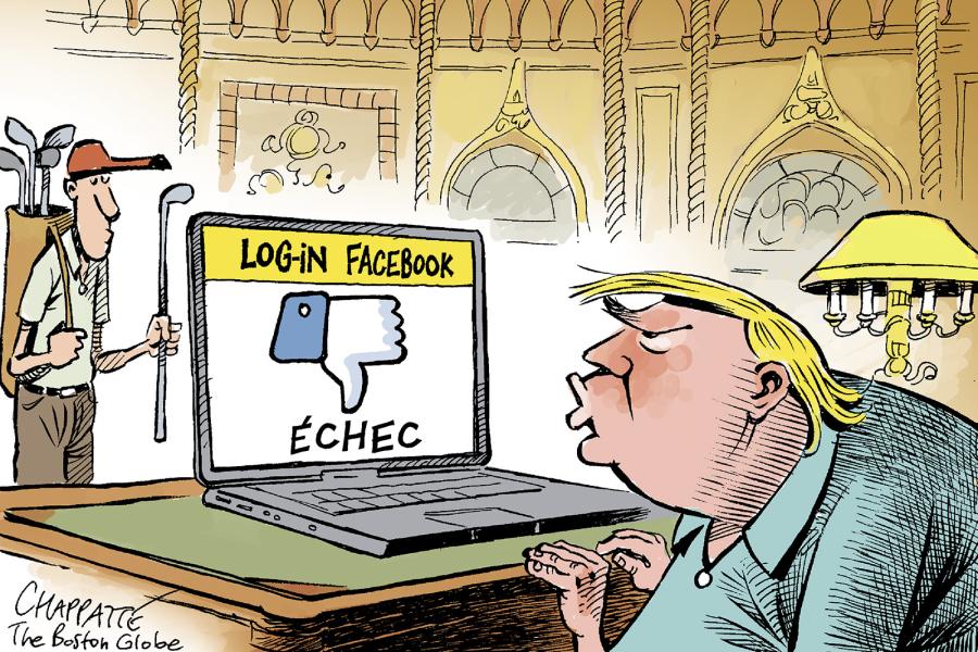 Trump toujours privé de Facebook Trump toujours privé de Facebook