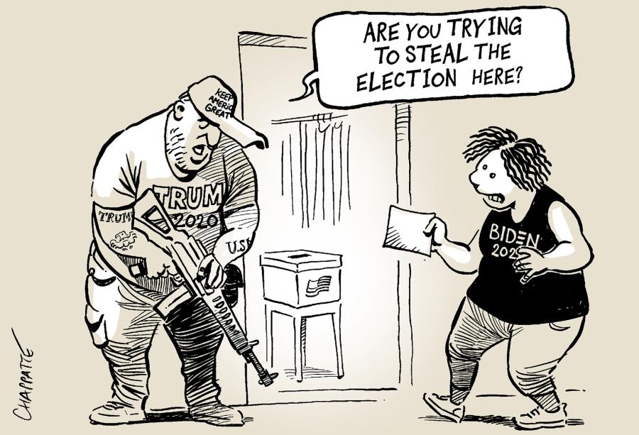 A tense U.S. election A tense U.S. election A tense U.S. election