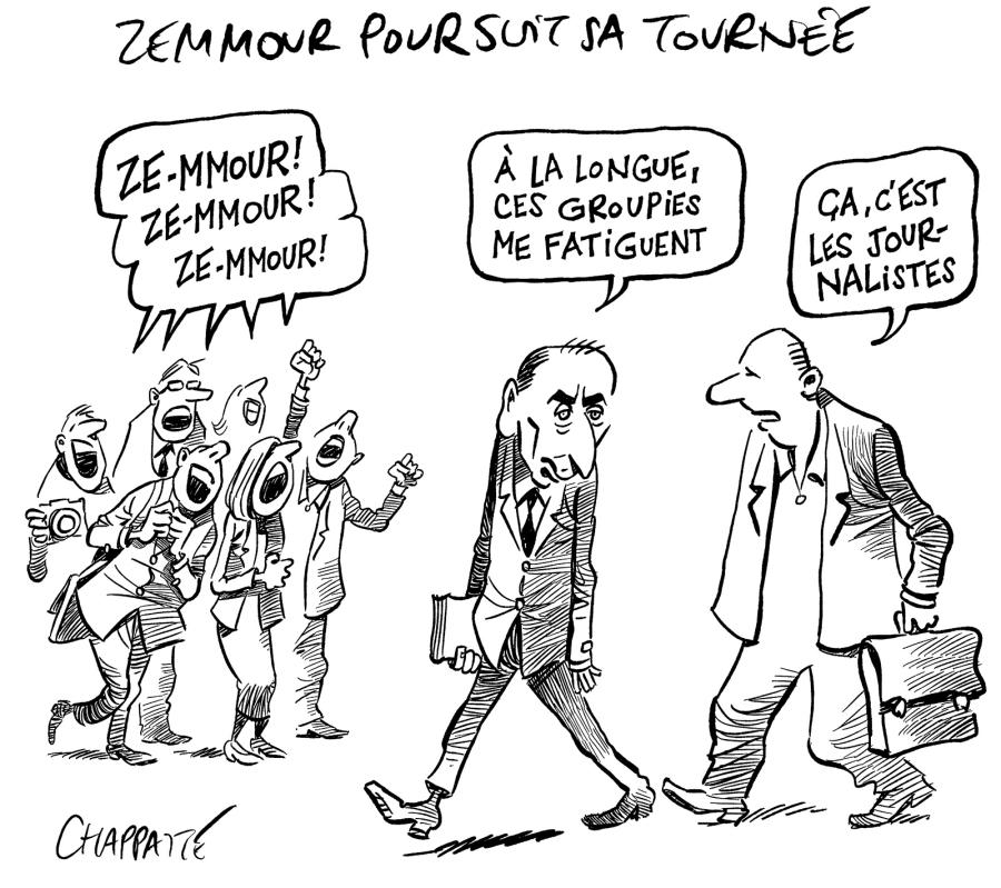 Zemmour poursuit sa tournée Zemmour poursuit sa tournée