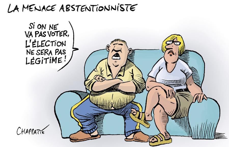 La menace abstentionniste La menace abstentionniste