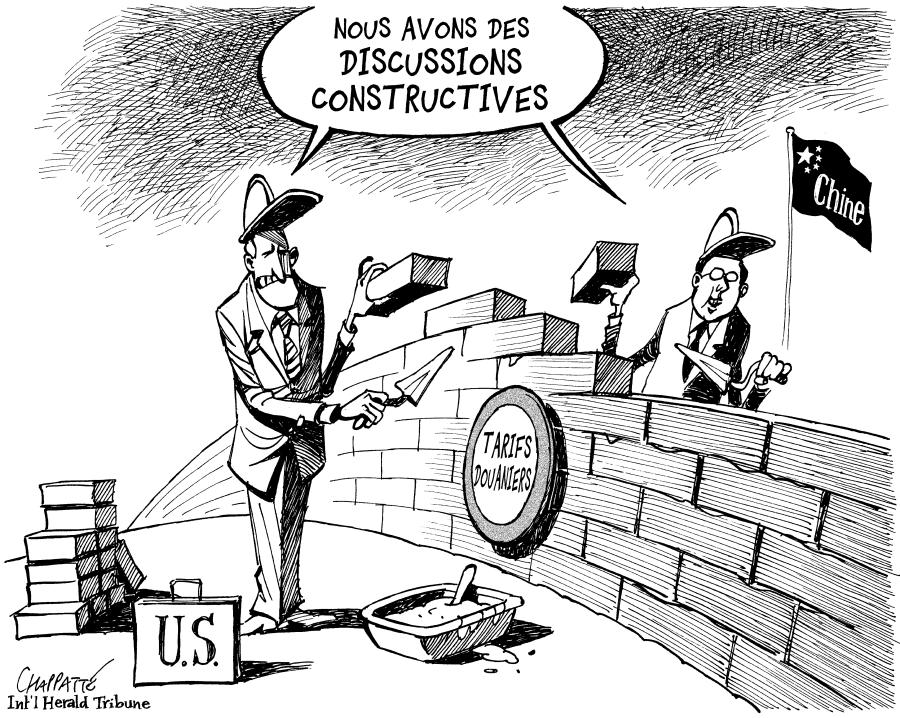 Différend commercial entre la Chine et les USA Différend commercial entre la Chine et les USA Différend commercial entre la Chine et les USA