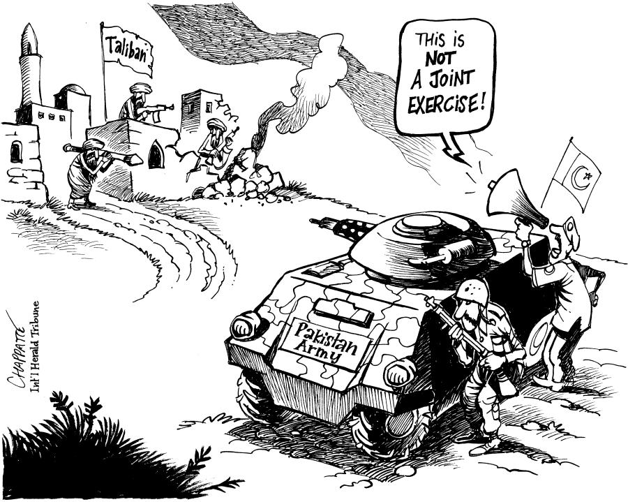 Pakistan Battles The Taliban | Globecartoon - Political Cartoons ...