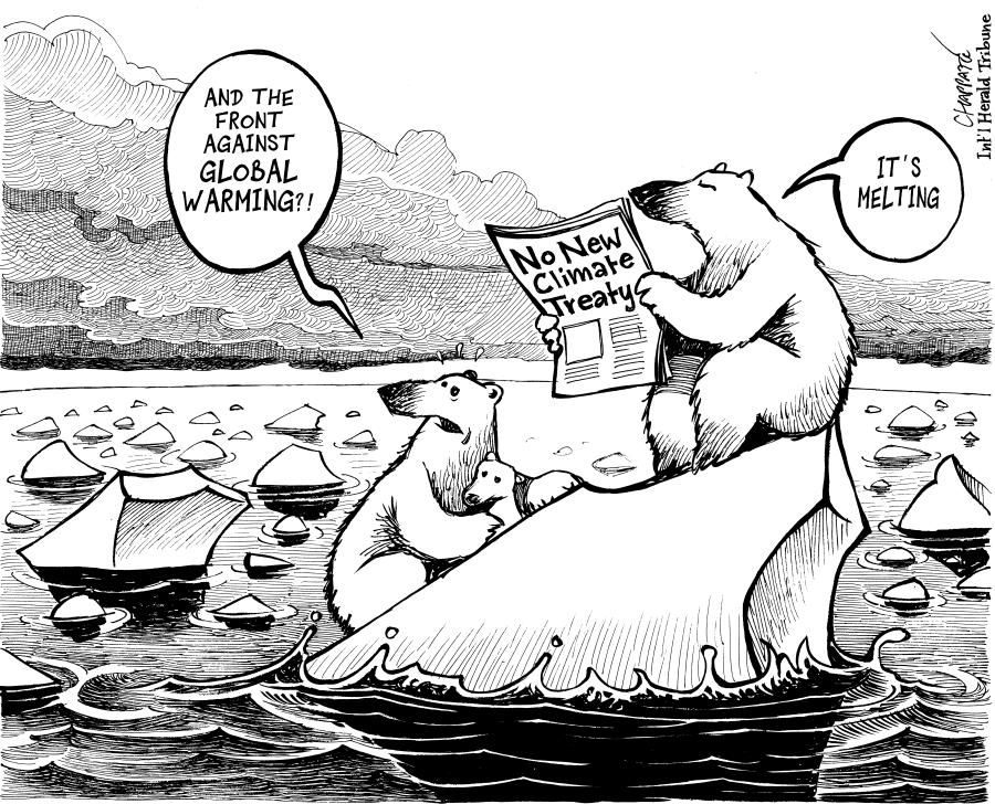 The fight against climate change The fight against climate change