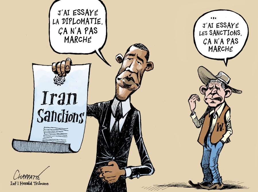 Sanctions contre l'Iran Sanctions contre l'Iran Sanctions contre l'Iran