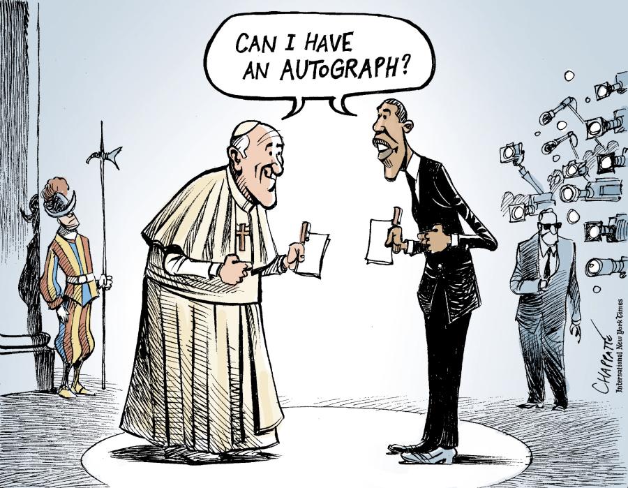 Obama meets Pope Francis Obama meets Pope Francis