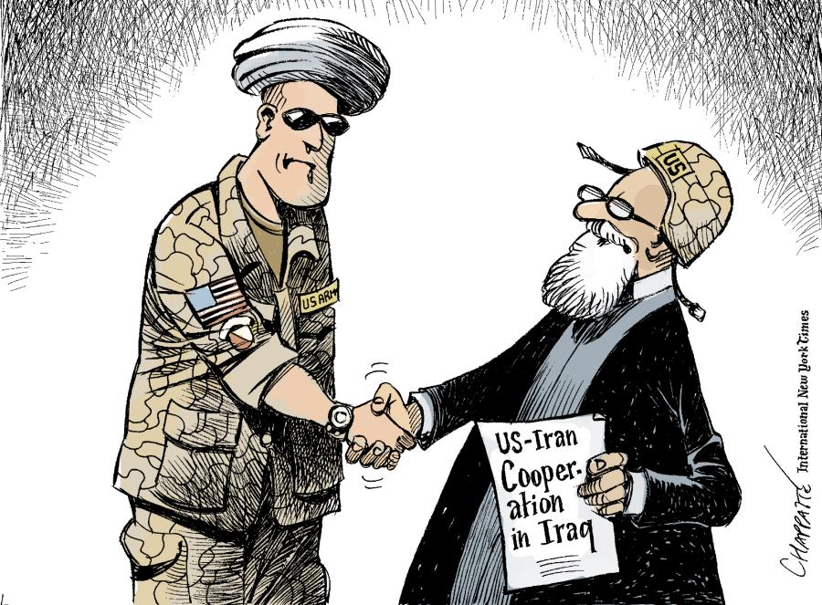US and Iran allied in Iraq? US and Iran allied in Iraq?