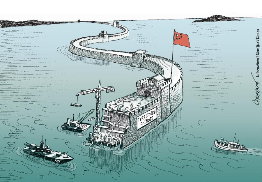 La Chine marque son territoire La Chine marque son territoire La Chine marque son territoire