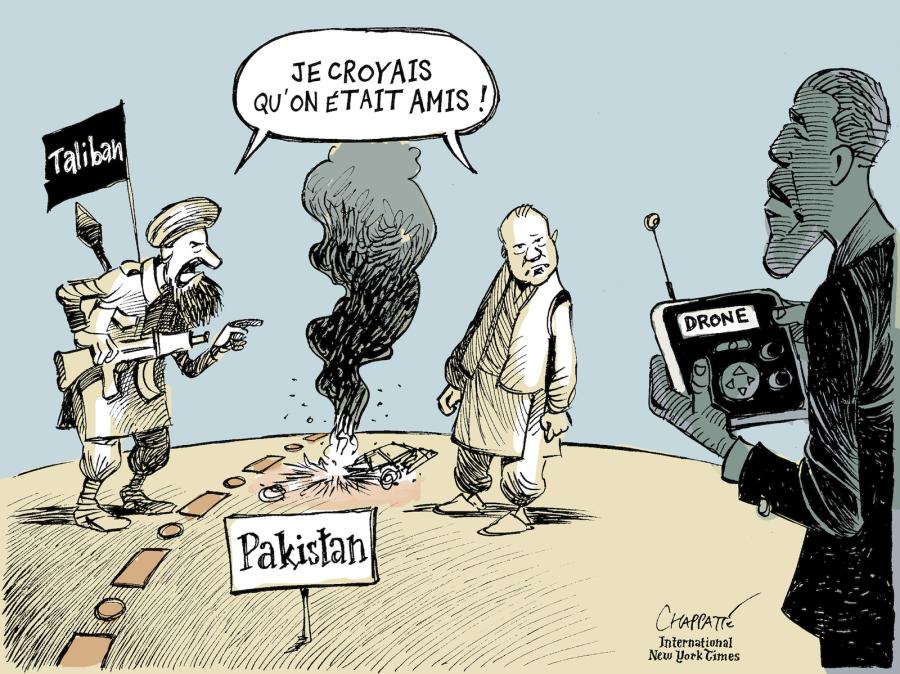 Les USA tuent le chef des Talibans sur sol pakistanais Les USA tuent le chef des Talibans sur sol pakistanais