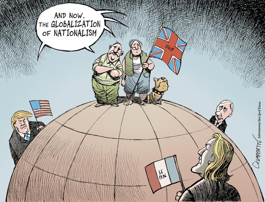 A Post-Brexit World | Globecartoon - Political Cartoons - Patrick Chappatte