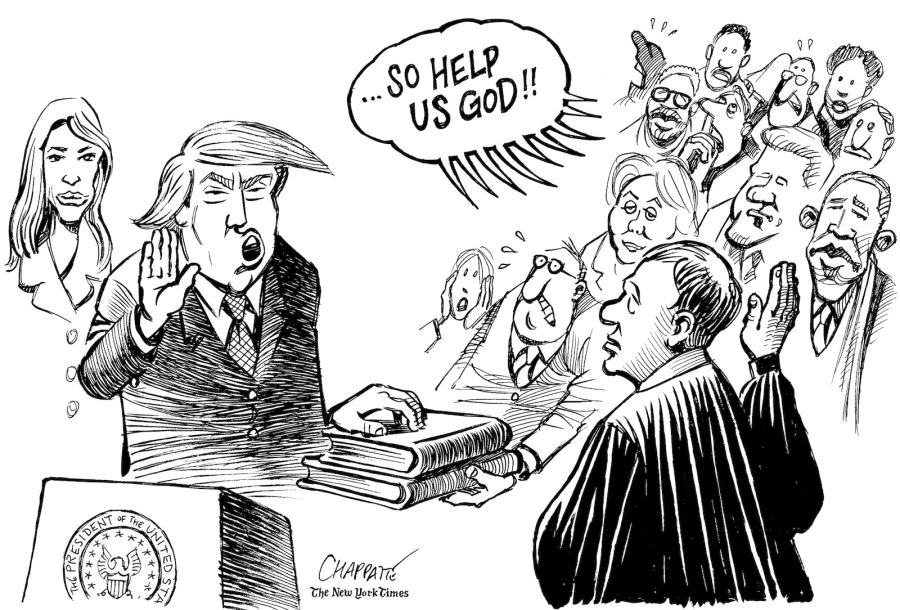 Trump's inauguration Trump's inauguration Trump's inauguration