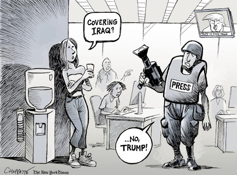 The media is the enemy The media is the enemy The media is the enemy
