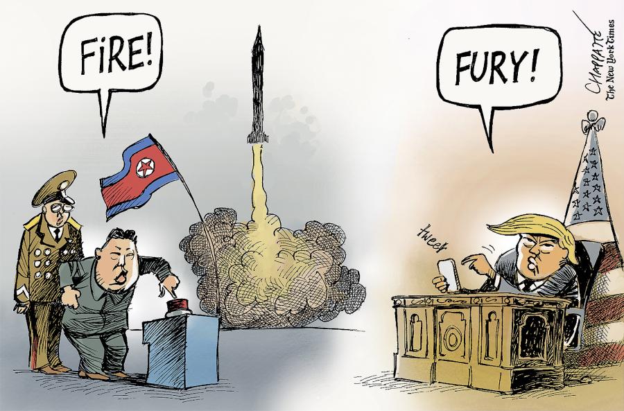Tensions over North Korea Tensions over North Korea
