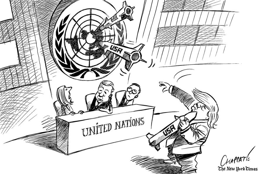 Trump à l'ONU Trump à l'ONU