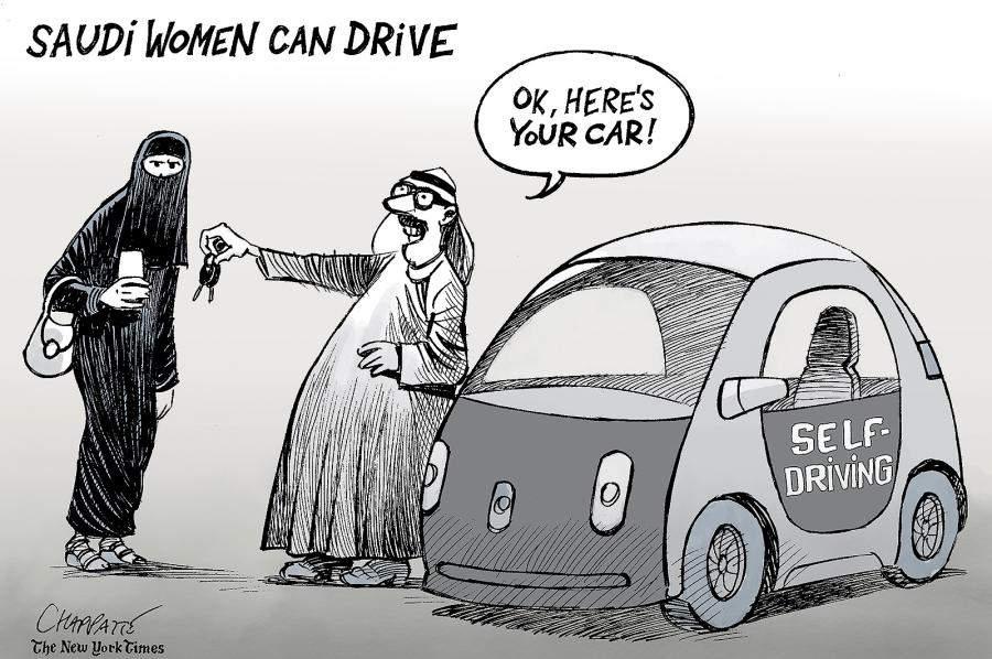 Saudi women can drive Saudi women can drive
