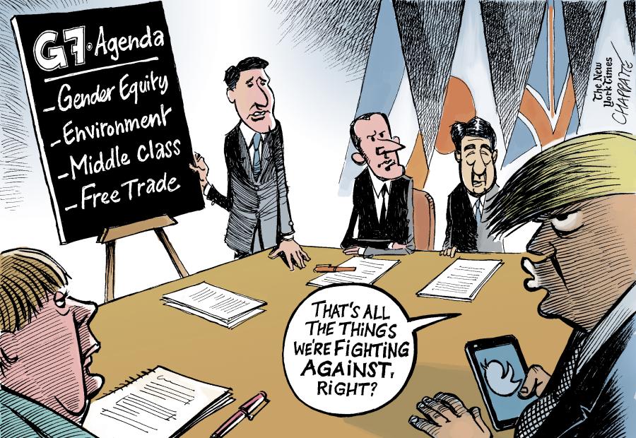 G-7 summit in Canada G-7 summit in Canada G-7 summit in Canada