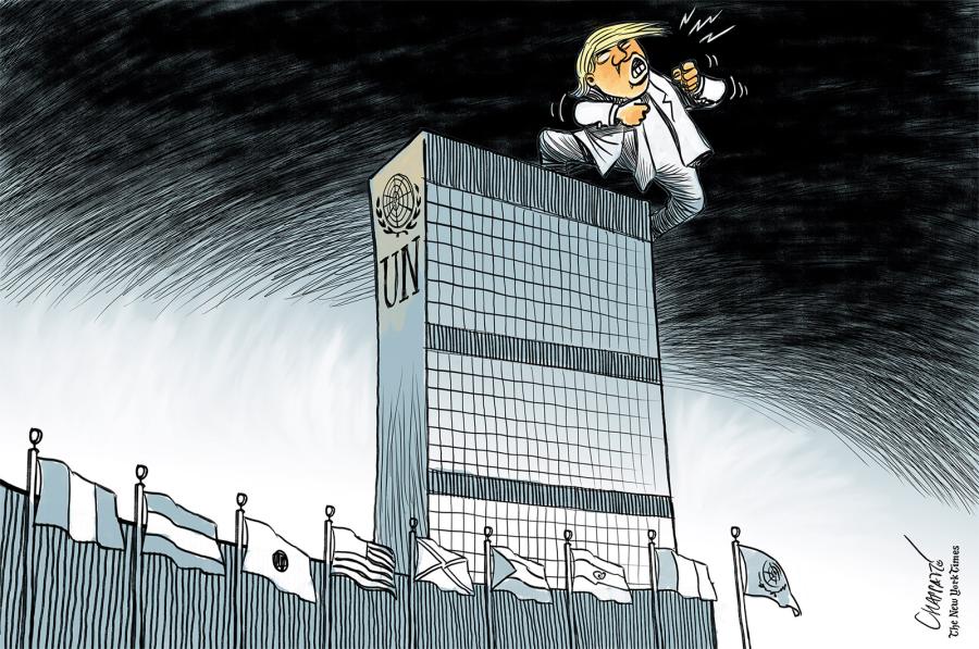 Trump à l'ONU Trump à l'ONU