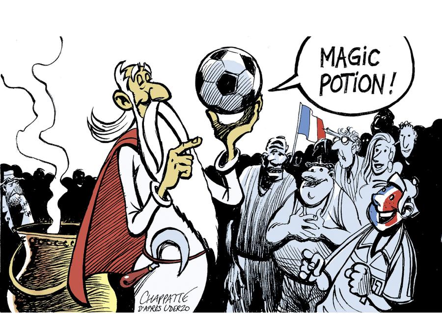 France wins the World Cup | Globecartoon - Political Cartoons - Patrick  Chappatte