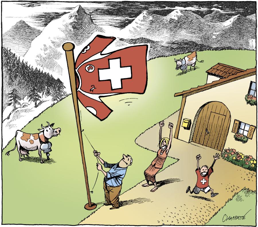 La Suisse en huitièmes de finale La Suisse en huitièmes de finale