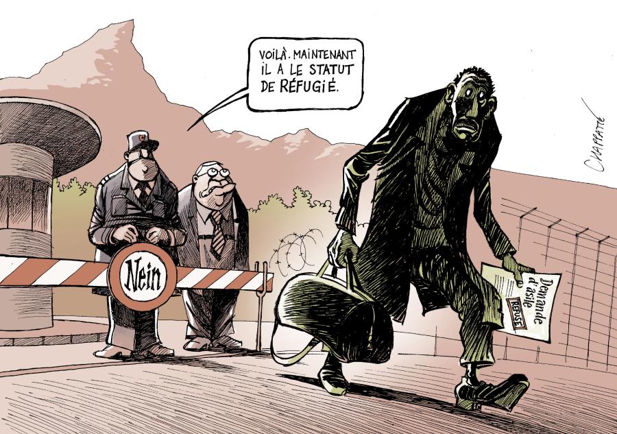 La Suisse durcit le droit d'asile La Suisse durcit le droit d'asile
