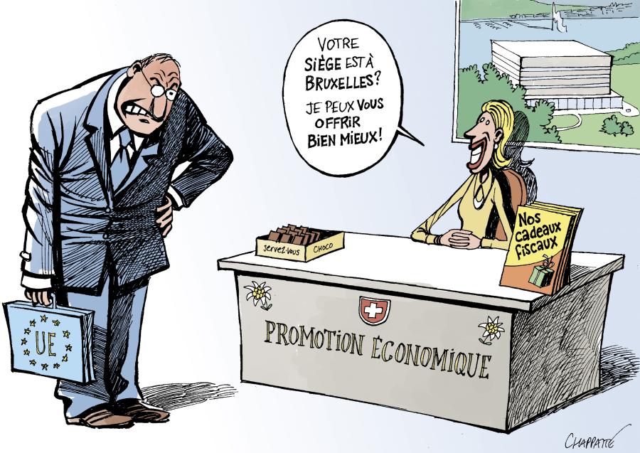 Les avantages fiscaux suisses fâchent lEurope Les avantages fiscaux suisses fâchent lEurope