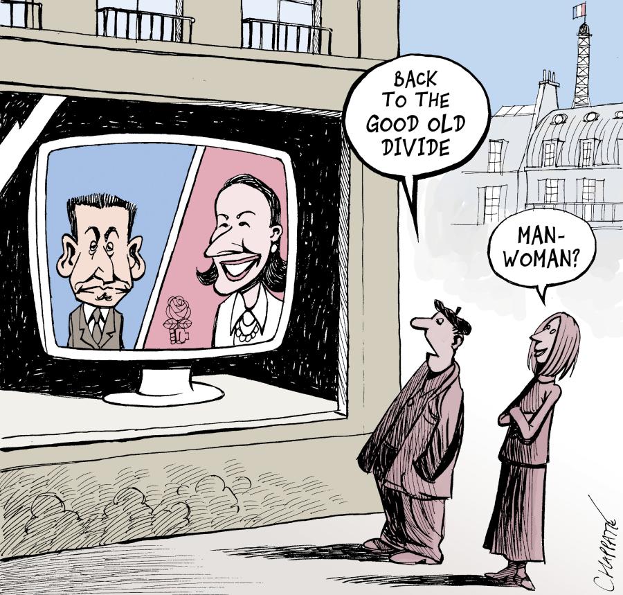 Sarkozy vs Ségolène Sarkozy vs Ségolène Sarkozy vs Ségolène