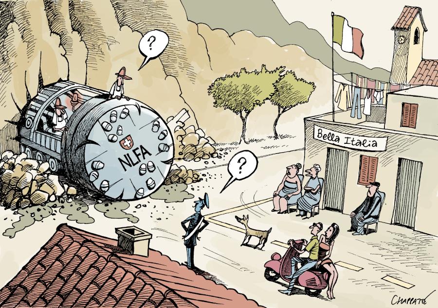 Où débouchera le Gothard? Où débouchera le Gothard? Où débouchera le Gothard?