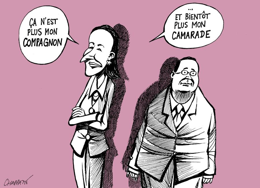 Ségolène et Hollande se séparent Ségolène et Hollande se séparent