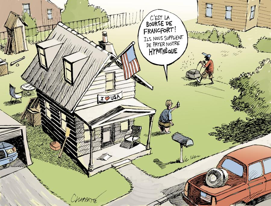 L'immobilier américain secoue les bourses L'immobilier américain secoue les bourses