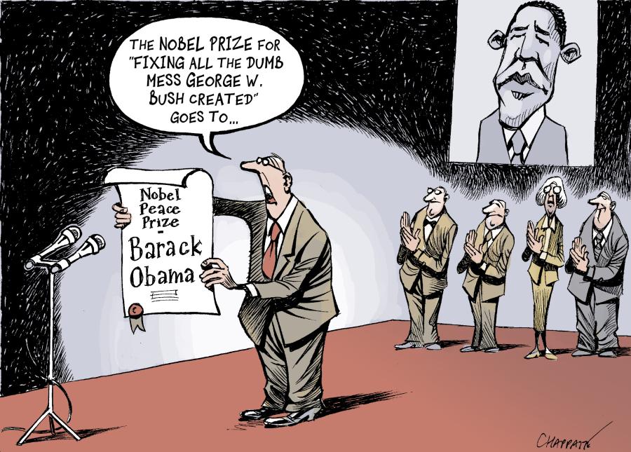 Obama Gets The Nobel Obama Gets The Nobel