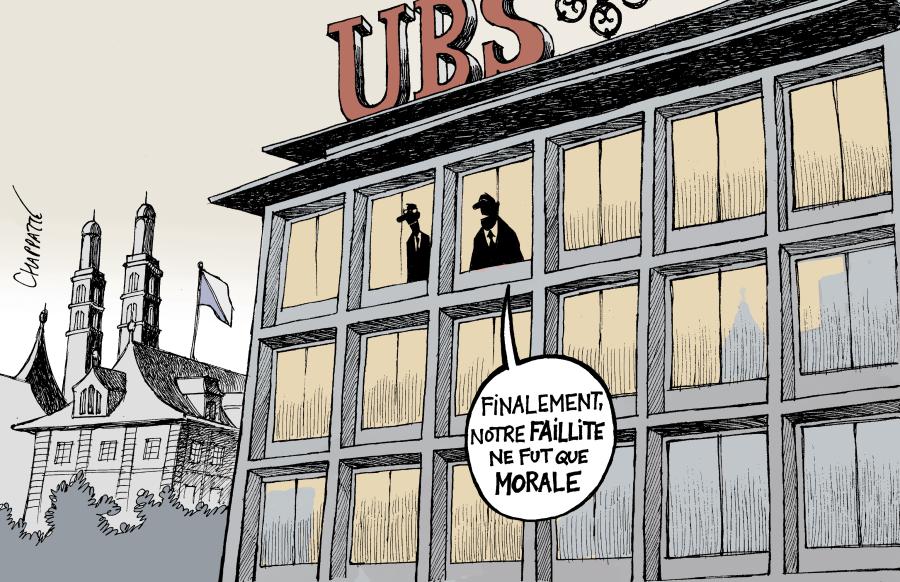 Un an après le naufrage d'UBS Un an après le naufrage d'UBS