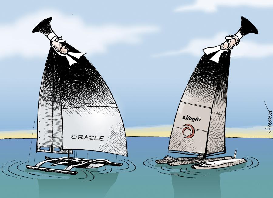 Oracle vs Alinghi Oracle vs Alinghi