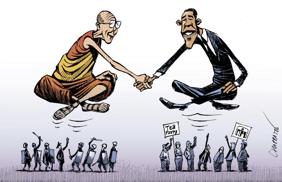 Obama et le Dalai Lama Obama et le Dalai Lama
