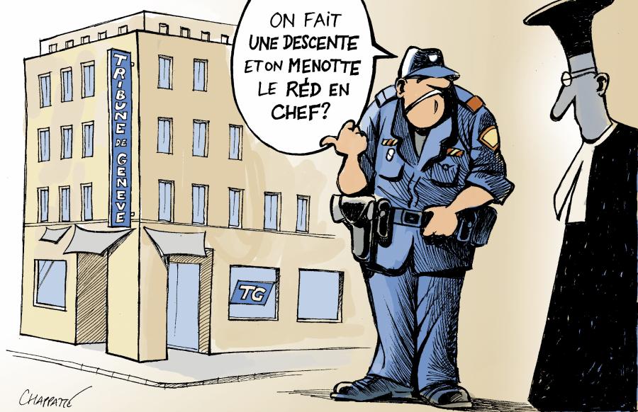 La Tribune de Genève condamnée La Tribune de Genève condamnée La Tribune de Genève condamnée