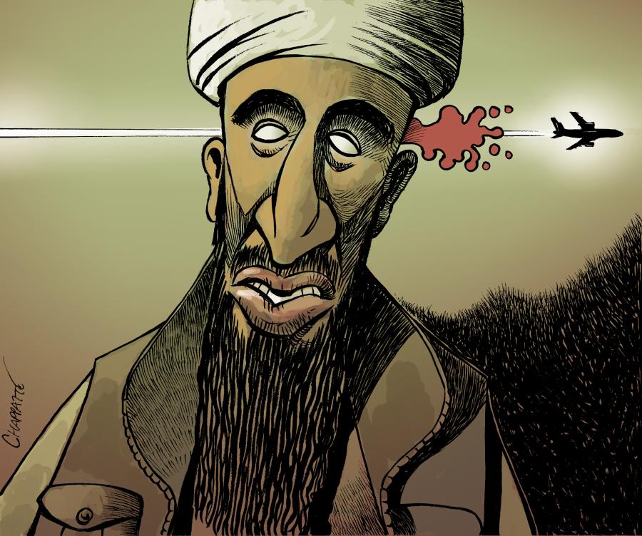 Bin Laden killed | Globecartoon - Political Cartoons - Patrick Chappatte
